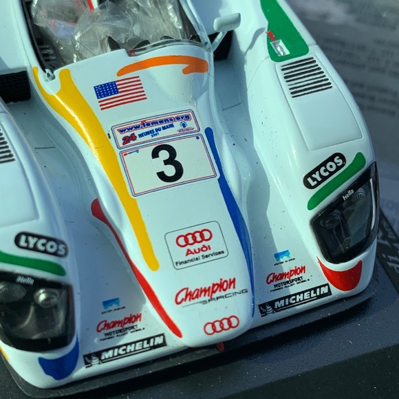 Minichamps 1/43 Audi R8, Lemans 24 Hr. 2001, - Picture 9 of 9